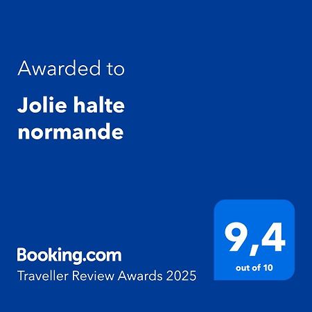 Jolie Halte Normande Apartment Balines Bagian luar foto